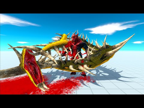 SPIKACONDA vs EVERY UNIT - Animal Revolt Battle Simulator ARBS