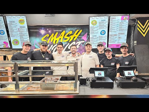 Grand Opening Smash House - Burgers and More! Join Mr. Grunblatt, the owner, for an exclusive tour