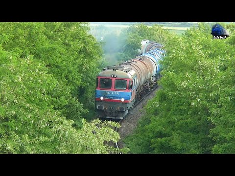 ND2 60-1514-8 Dieselok & Marfar GFR Tanker Train pe Apus/on Sunset in Biharia - 01 June 2021