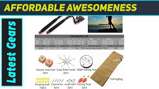 DUYHBAWRS Short Toilet Set Fishing Rod: Amazing Compact Sea Power!