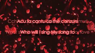 Brucia la terra, the Godfather love song with lyrics &quot;Sicilian &amp; English&quot;