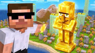 I Found Rare Villager City in Minecraft..