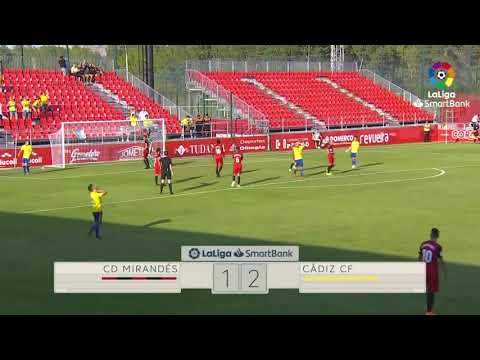 Resumen CD Mirandés vs Cádiz CF (1-2)