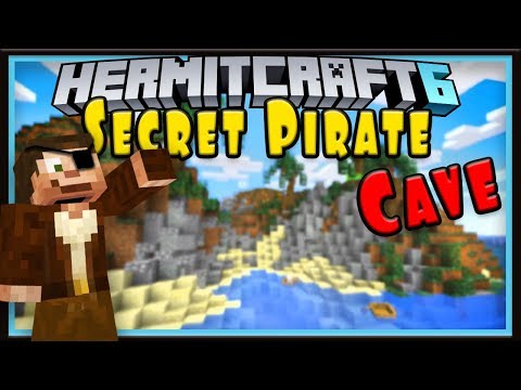 Hermitcraft Season 6: Secret Pirate Cave Base!   (Minecraft 1.13 survival let's play Ep.1)