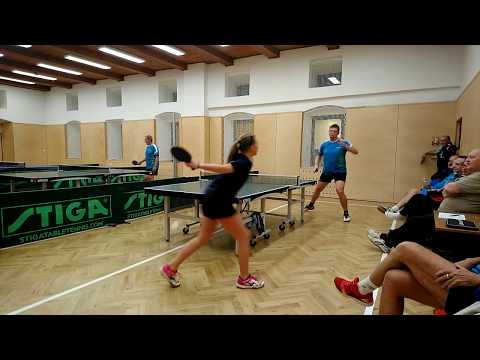 TJ Sokol Ostředek "B" - TJ Sokol Pyšely "B" stolní tenis zápas okresní přebor 2 - 2019-11-27