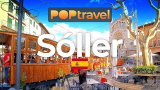 SOLLER (Mallorca), Spain 🇪🇸 - 4K HDR walking tour with captions