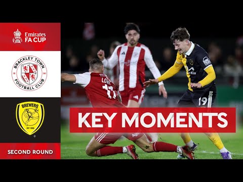 Brackley Town v Burton Albion | Key Moments | Second Round | Emirates FA Cup 2025-26