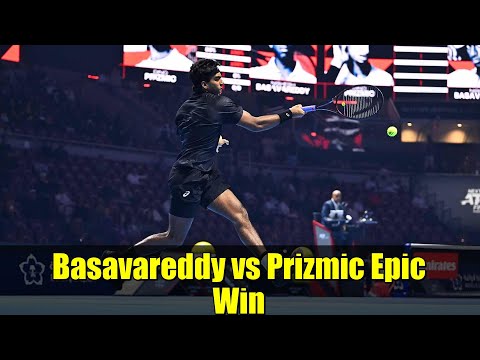 Basavareddy vs Prizmic Epic Win | Next Gen ATP Finals 2025 Highlights | Blockx and Engel Matchup
