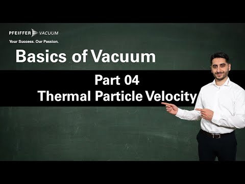 Basics of Vacuum: Part 04 – Thermal Particle Velocity | by Pfeiffer Vacuum