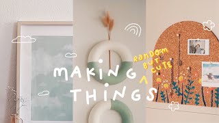 Diy-ing random, but *cute* things for our apartment ✿