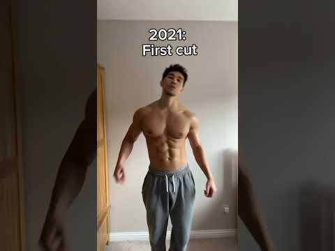 7 year natural body transformation #gym #shorts #transformation