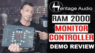 Video thumbnail for Heritage RAM System 2000 Monitor Controller with Lossless BlueTooth Connection by MixbusTv