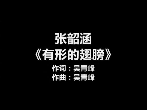 张韶涵 - 《有形的翅膀》 [歌词]　『我们是彼此　有形的翅膀　学着更坚强』