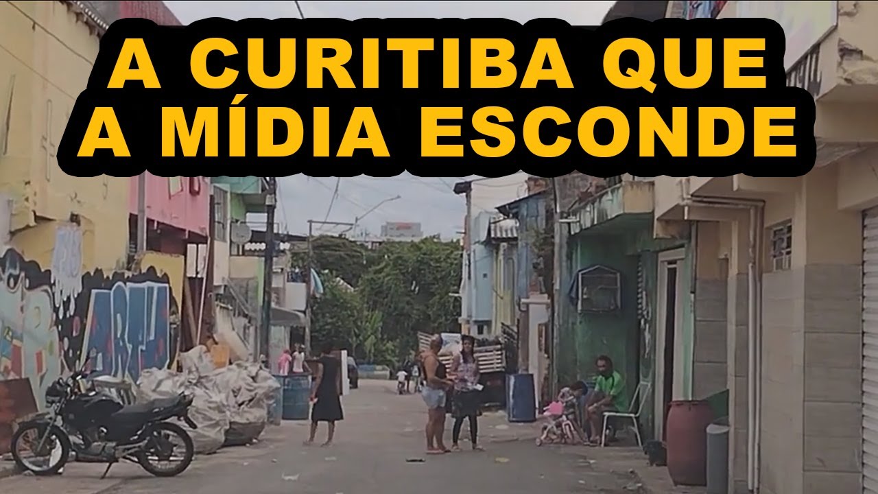 Curitiba que a mídia esconde:  Pobreza, miséria, favelas e fome