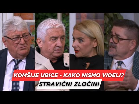 POSLE RUCKA - Komsije ubice; kako nismo videli? - Mirni i povuceni, a pocinili stravicne zlocine