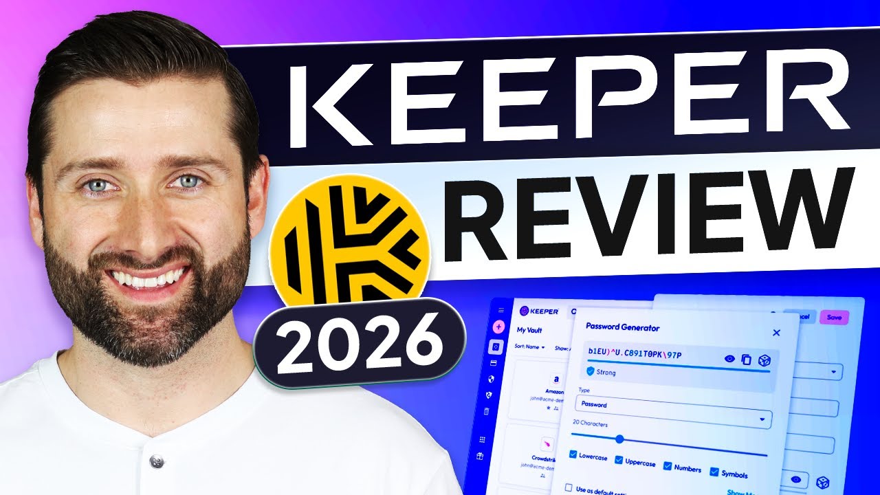 Keeper Password Manager review | BEST password manager 2026?