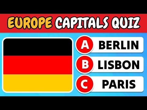 Guess All Capital Cities In Europe - Quiz Guess The Capital City