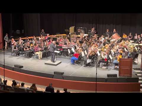 Kimber at Troy University MS SEUS Honor band concert