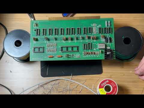 Altair 8800 Build - CPU Board