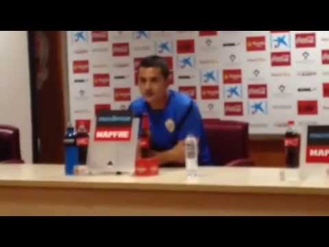 Francisco (UD Almería) tras permanencia en Primera