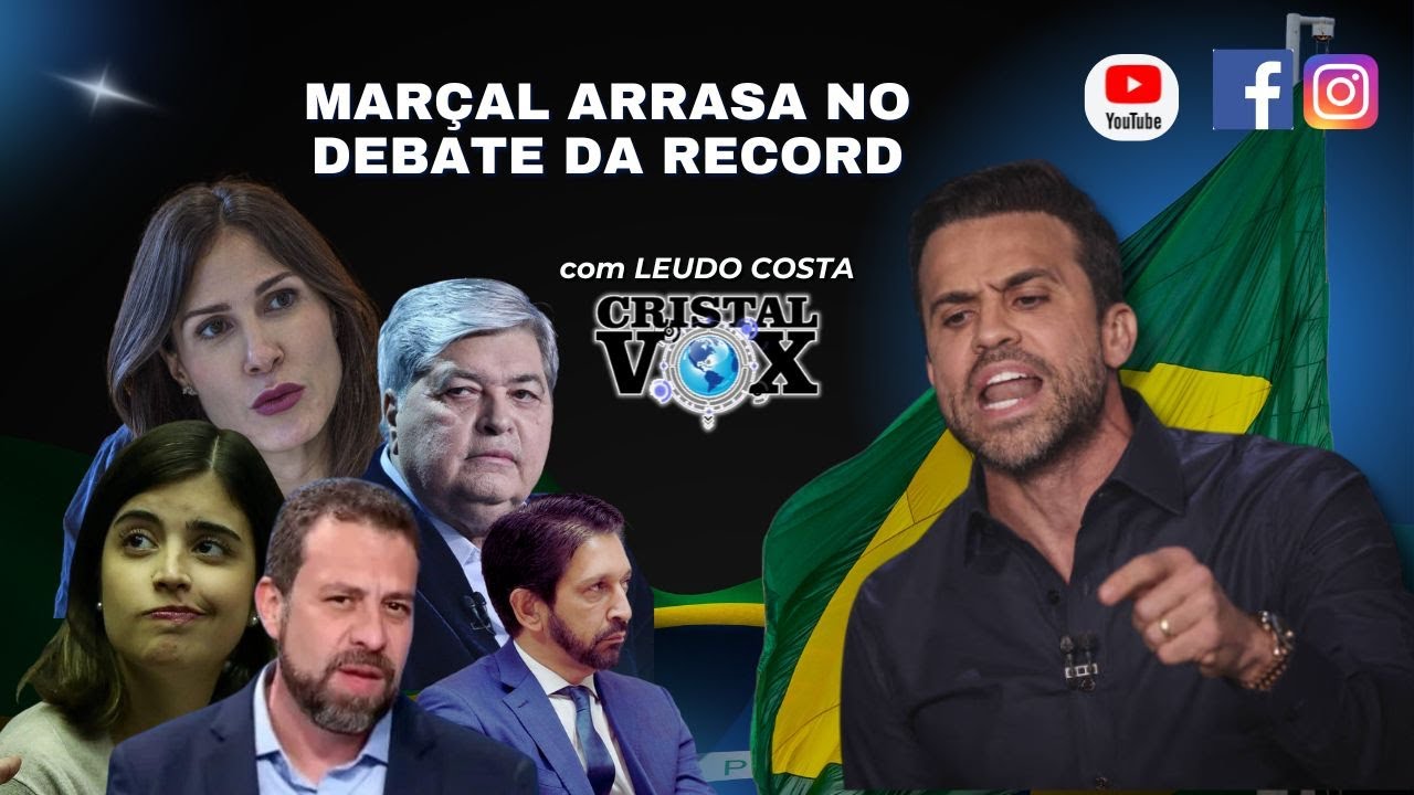 PABLO MARÇAL ARRASA NO DEBATE DA RECORD