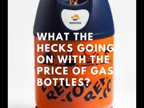 What´s going on with the cost of gas bottles? Huge price rises are the order of the day