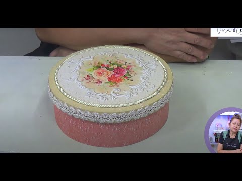 Decoupage with Embossed Paper - Part 1