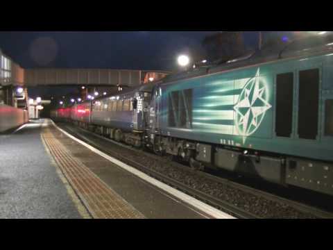 68016 'Fearless' on 2L69 Edinburgh to Glenrothes with Thornton