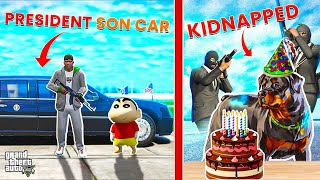 GTA 5 : Shinchan & Chop Kidnapped By Don To Save Franklin in GTA 5 !