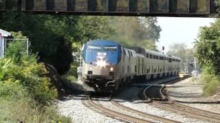 preview picture of video 'Amtrak Capitol Limited Through Shenandoah Junction'