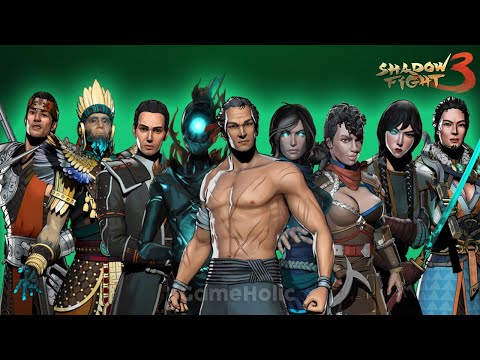 Shadow Fight 3 - All Boss Fights - All Chapters + Final Boss (Shadow) Chapter's Ending