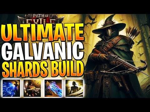 INFINITE DPS GALVANIC SHARDS BUILD! POE 2 Witchhunter Build