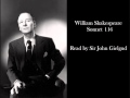 Sonnet 116 by William Shakespeare - Read by ...