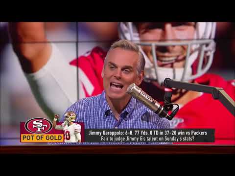 Proving his journalistic integrity, Colin Cowherd debates himself on the Quarterbacking of Jimmy G
