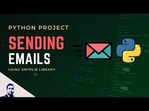 How to send Emails using Python | Python Project #4