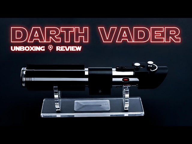 Vídeo relacionado con Star Wars Darth Vader Lightsaber Portrait Camiseta