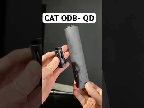 CAT ODB Ti-QD (First look \u0026 Shooting) #suppressor #specterscat
