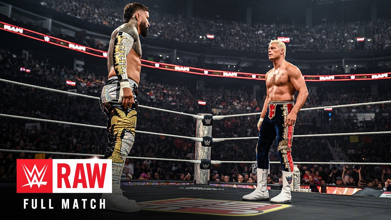 FULL MATCH: Cody Rhodes vs. Jey Uso | King of the Ring Semifinal: Raw, June 23, 2025