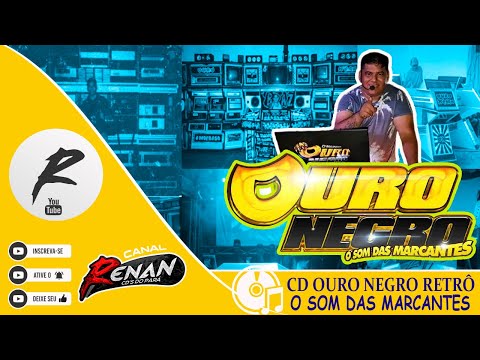 CD OURO NEGRO RETRÔ O SOM DAS MARCANTES - AS MUSICAS DO OURO + BONUS