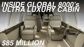 Top 5 Stunning Upgrades Inside the Bombardier Global 8000 | Price & Specs