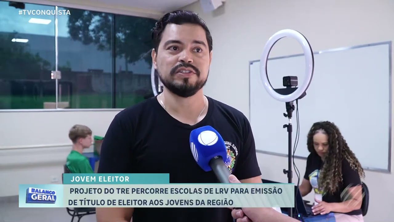 Projeto Jovem Eleitor incentiva alistamento em escolas de Lucas do Rio Verde
