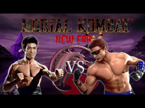 Mortal Kombat New Era (2022) Beta Bruce Lee vs Johnny Cage