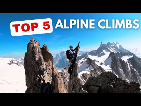 Five MUST DO Beginner Alpine Climbs for your First Trip to CHAMONIX!