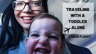 FLYING WITH LAP INFANT ALONE | TRAVEL VLOG | Southwest Airlines | Keana Conyers