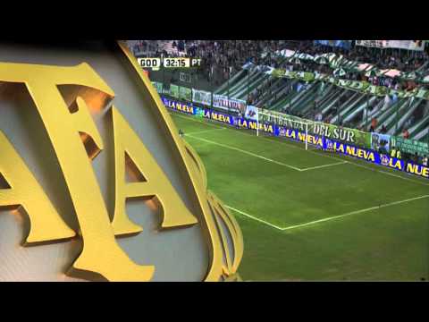 Gol de Silva. Banfield 1 - Godoy Cruz 1. Fecha 5. Primera División 2016.