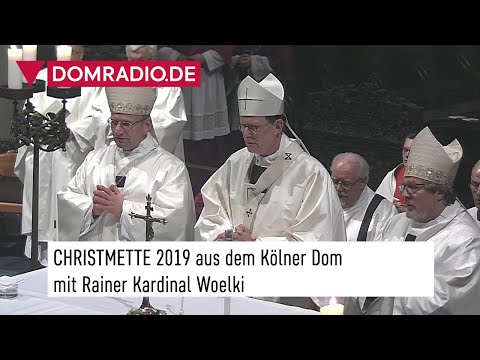 Christmette in der Heiligen Nacht 2019 aus dem Kölner Dom