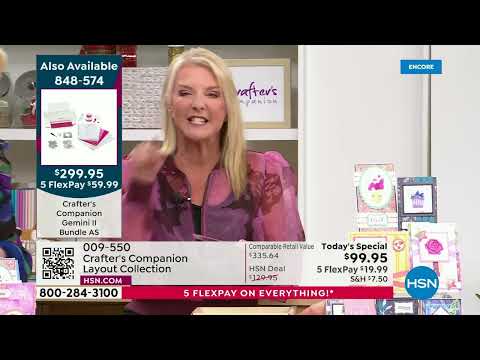 HSN | Craftober Event - Crafter's Companion 10.24.2023 - 02 AM