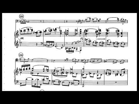 Darius Milhaud - Concertino d'Hiver for Trombone and String Orchestra, Op. 327 (1953) [Score-Video]
