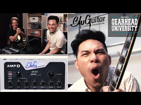 Shredding the BluGuitar AMP1 with Thomas Blug || #TGU18
