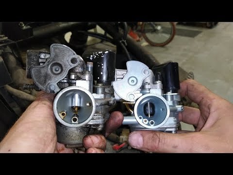 Swapping carburetor, fuel lines and filter